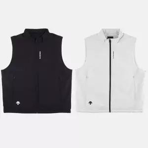 [데상트] 남성 컴포트핏 경량 약패딩 베스트 조끼 SP311TVE91