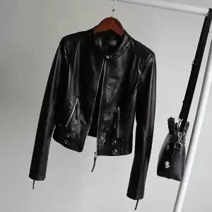 스웨이드 자켓 재킷 가죽 점퍼 겨울 세무 여성 여자 루즈한 PU 버전 우아하고 편안한 인조 코트 2025 용수