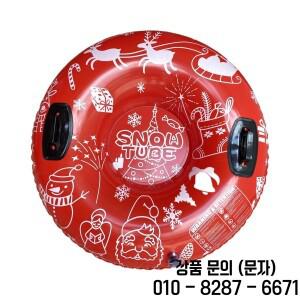 팽창식 스노우 튜브 눈썰매 헤비 듀티 14세 이상용 장난감 크리스마스 새해 스키