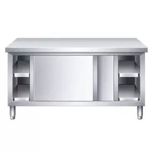 식당 업소용 조리대 학교 스테인리스 스틸 주방 선반