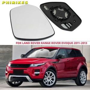 랜드로버 호환 레인지로버 이보크 L538 2011-2013용 좌우 도어 사이드 히팅 윙 미러 글라스 후방 플레이트