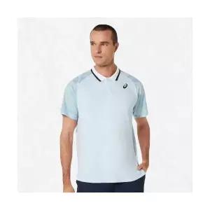 [아식스] ASICS 맨 코트 그래픽 폴로 셔츠(2041A252406) 남자 반팔 카라 티셔츠 2041A252406 24038