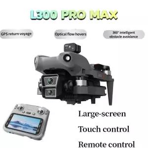 전문가용 L300 MAX 4K HD 드론 대형 컬러 스크린 5G GPS WiFi FPV 브러시리스 카메라 RC 쿼드콥터 장난감
