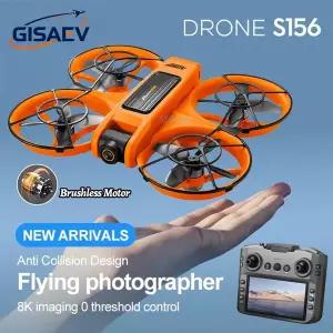 NEW S156 RC 드론 2.4G 5G WIFI 전문가용 8K 항공 촬영 원격 조종 항공기 HD 듀얼 카메라 쿼드콥터 소년 장