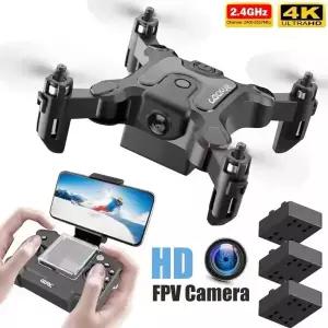 V2 미니 드론 전문가용 8k HD 카메라 5G 와이파이 FPV 기압 고도 유지 접이식 쿼드콥터 RC 드론 장난감 UAV