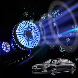 올뉴SM7 차량용 송풍구 호환 선풍기 시즌3운전 트럭 자동차팬 차량 자동차용 여름 USB 쿨링 용선풍기 카팬