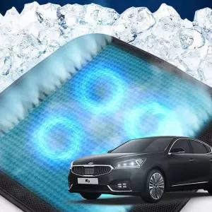 더뉴K7 호환 차량용 쿨링시트 메쉬 4팬의자방석 아이스 휴대용 용통풍 여름용자동차 용매쉬 용쿨 사무실 방