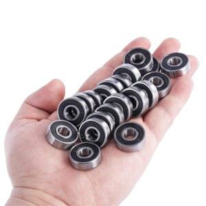 608RS 2RS 스케이트보드 이중 차폐 소형 볼 베어링 교체 부품