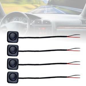 푸시 단추 설치 용이 미리 배선된 방수 순간 온 오프 스위치 트럭 보트 차량용 4 개