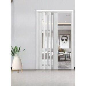 슬라이딩 도어 중문 폴딩도어 조립식 간편설치 156X216CM 미닫이