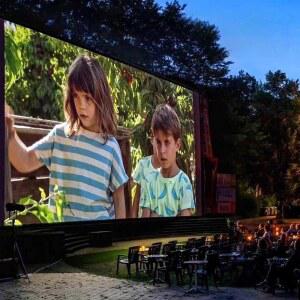 스크린 야외 200인치 화면 HD 대형 TV