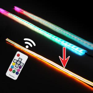 초슬림 (무빙) 면발광 RGB 시그널 LED바 리모콘타입 / 2개1세트