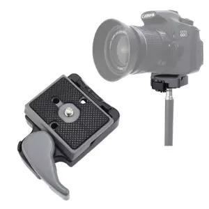 카메라 삼각대 퀵슈 플레이트 브래킷 안정기 모노포드
