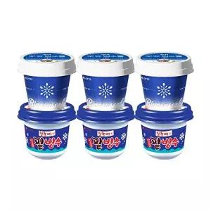 [롯데웰푸드]찰떡우유빙수설 250mlx3 + 일품 팥빙수 240mlx3