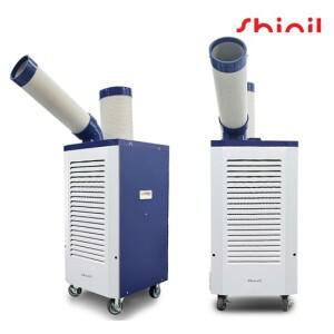 신일 국산 1구 자바라 에어컨 SMA-PC3300B   실외기없는 공장형 공업용 업소용 산업용 창고 공사장