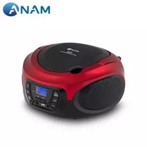 아남 포터블 CD플레이어 라디오 USB 재생