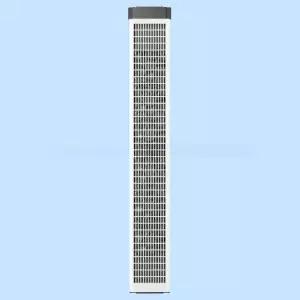 초강력 무타공 창문형 환풍기 베란다 냄새 가정용 간편 화이트 맞춤 5x15x50cm