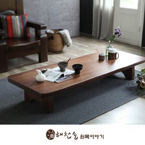 해찬솔 소나무 통원목 풍경 1800좌탁/교자상