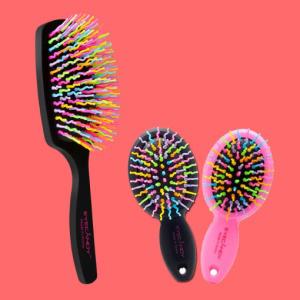 아이캔디 레인보우 헤어브러쉬 세트 패들브러쉬+미니
