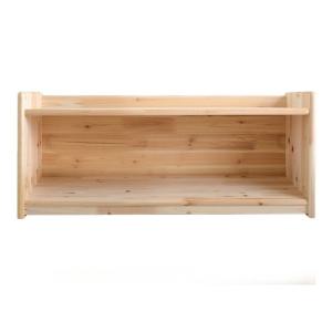 [롯데백화점]라움가구 웰우드 딩고B 삼나무 속 깊은 낮은 1단 책장