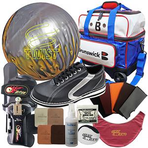 브런스윅 - 트위스트 (블랙/골드/실버) 풀세트  /볼링용품/볼링공