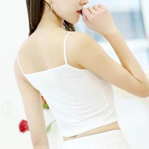 [BZF348JJ_49]크롭탑 끈나시 캐미솔 런닝 이너티 슬립