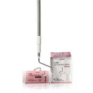 [만족도1등] 스탠딩 밀대형 돌돌이 테이프 클리너 16cm 사선컷팅