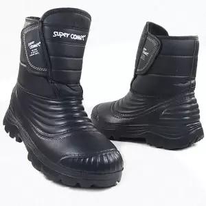 [뮤즈몰] WT2010 / 한겨울 따뜻한퍼 남성 겨울 방수 방한화 남자부츠 방한 털부츠 패딩 배달 낚시 라이더 털 슈퍼카미트 털신발