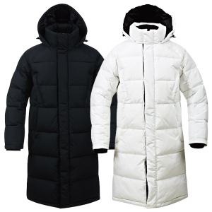 [하루비나] 얼리트 에어볼 롱패딩점퍼 남여공용 빅사이즈 S~3XL 연예인패딩 덕다운 후드자켓 단체복 유니폼