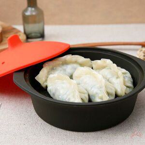 [기타]찜냄비 PRFQZYHW 실리콘 전자레인지 오븐 용기 냄비