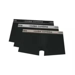 [국내매장판] 코데즈컴바인 INNERWEAR 에어로쿨 로고아웃밴드 블랙 3PACK 드로즈 CCMDR380- 101641