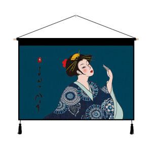 일본풍 이자카야 벽걸이천 포스터 일본액자 아이콘 거는 주방 45 65 디자인 일식 면과