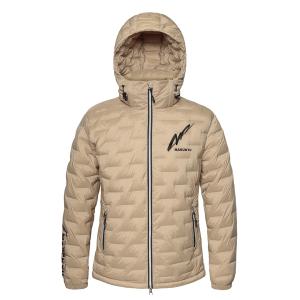 마루큐 MQ-01 심리스 다운 자켓 베이지 L 바다 낚시 의류 겨울 점퍼