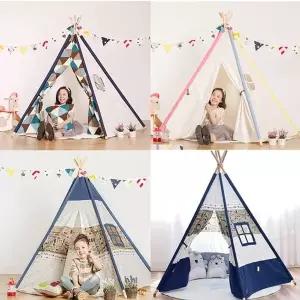 [파파스토이] 5각 인디언텐트 티피텐트 궁전 유아텐트