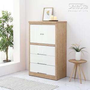 [LFL4QM3R_56]그랜드 셀레스타 광폭 깊은 서랍장 900 5단