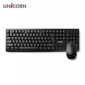 유니콘 저소음 무선키보드 마우스세트콤보/무선 인체 공학 기계식 컴퓨터 게임 버티컬 노트 유선 키보드