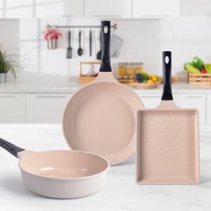 독일 콕스타 리안 인덕션 IH 세라믹 사각계란말이 계란말이팬 20cm