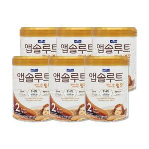 매일유업 앱솔루트 명작 2FL 2단계 800g 6개/mjc