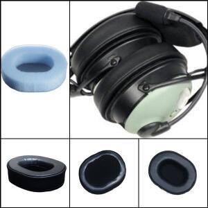 데이비드 클락 DC ONE-X 헤드셋 가죽 교체 이어 패드 폼 쿠션