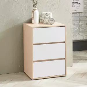 [착불]가온리빙 쏘르니 미니500 3단서랍장