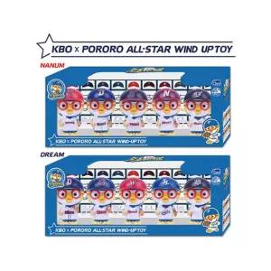 KBO 뽀로로 태엽 피규어 아장아장 뽀로로완구 뽀로로인형 캐릭터완구 미니피규어 야구피규어
