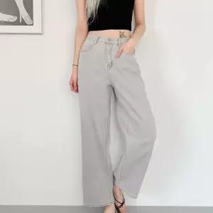 여자 보라색 와이드진 컬러팬츠 여름 면바지_4