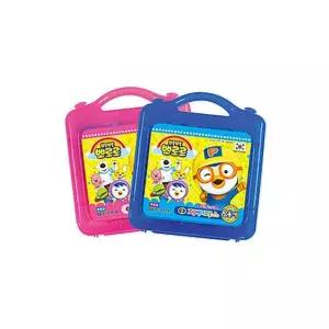 뽀로로 크레파스 24색/유아 아이 크레용 미술 교육용 그림 놀이 크래용 크래파스 남여 다용도 드로잉 문구