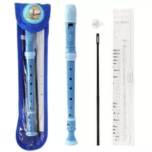 리코더 악기 준비물 음악수업 블루 랄랄라 댕댕이 피리 학습준비물 학용품