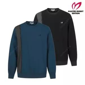 MASTER BUNNY 남성 컬러 테이프 배색 포인트 티셔츠 11-D3TR209
