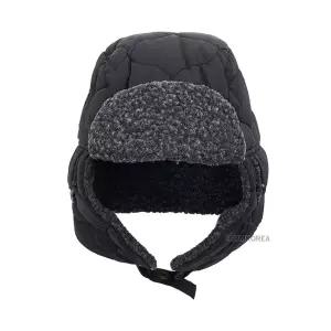 [롯데백화점]바버 FW25 남성 샌드베이 트루퍼햇 MHA0712 BK11