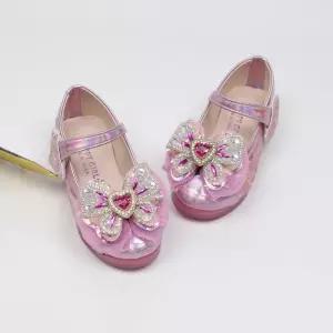 하트큐빅 LED  여아 플랫 키즈메리제인화