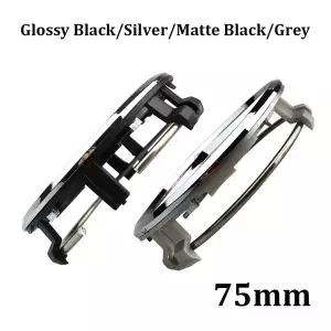 벤츠 호환 호환휠캡 4개 75mm 자동차 휠 허브 센터 커버 개조 부품 메르세데스 W204 W205 AMG E210 E211 E2