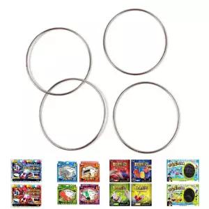 마술 고리 링 키트 자석 강철 파이프 4EA /다용도마술/어린이집장기자랑/마술도구세트/어린이마술