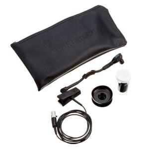 슈어 무선 베타 98H C 마이크 - TA4F 4핀 미니 XLR 커넥터 카디오이드 콘덴서가 장착된 미니어처 악기 색소폰 브라스 또는 타악기 테두리를 위한 구스넥 클립온 WB98H